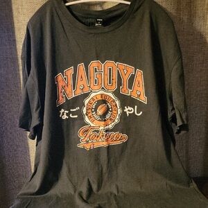 SHEIN Charcoal Graphic Tee